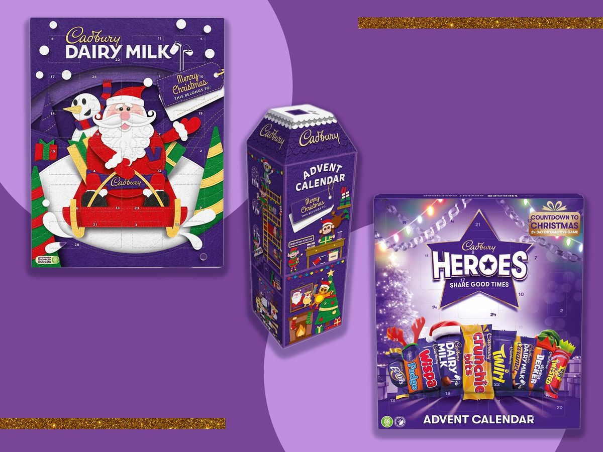 Best Cadbury advent calendars 2022 From 3D design to a countdown